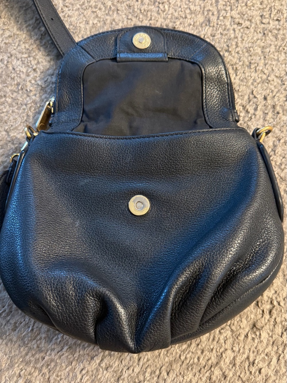 Marc by Marc Jacobs Standard Supply Black Leather Crossbody Bag – Workwear - Picture 5 of 9